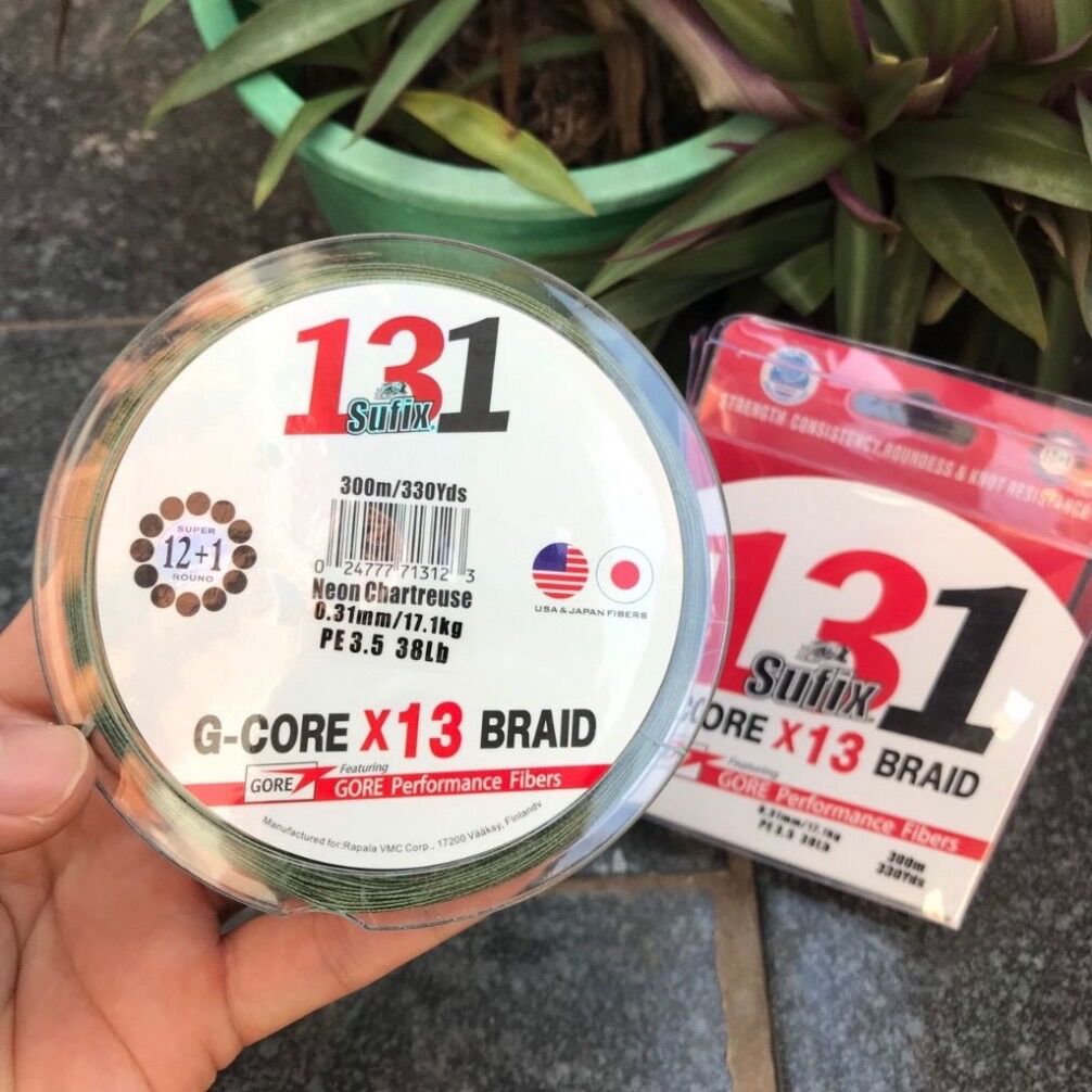 [Chất Lượng] Dù Câu Cá Sufix 131, Dây Câu Cá Cao Cấp