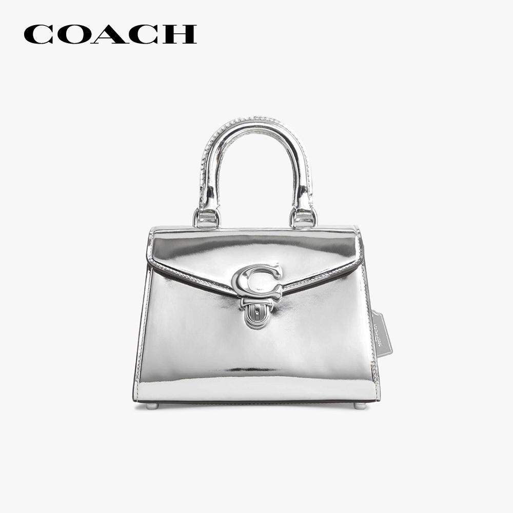 Coach - túi xách nữ hình thang nắp gập thời trang cm538-lhslv