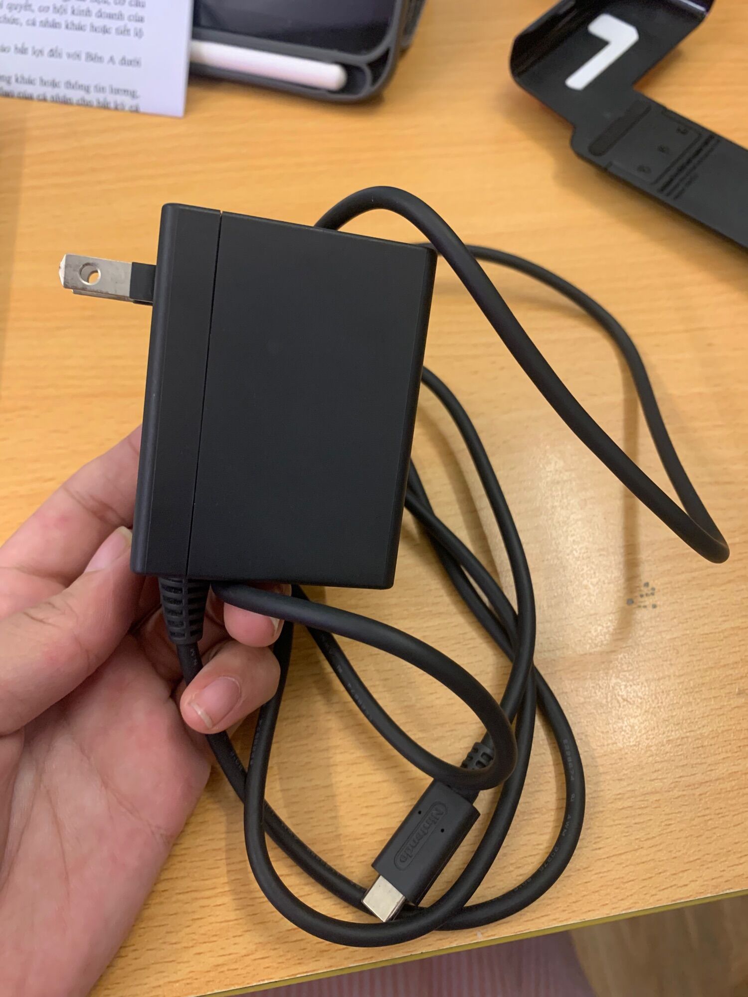 Sạc Nintendo switch zin bóc từ máy