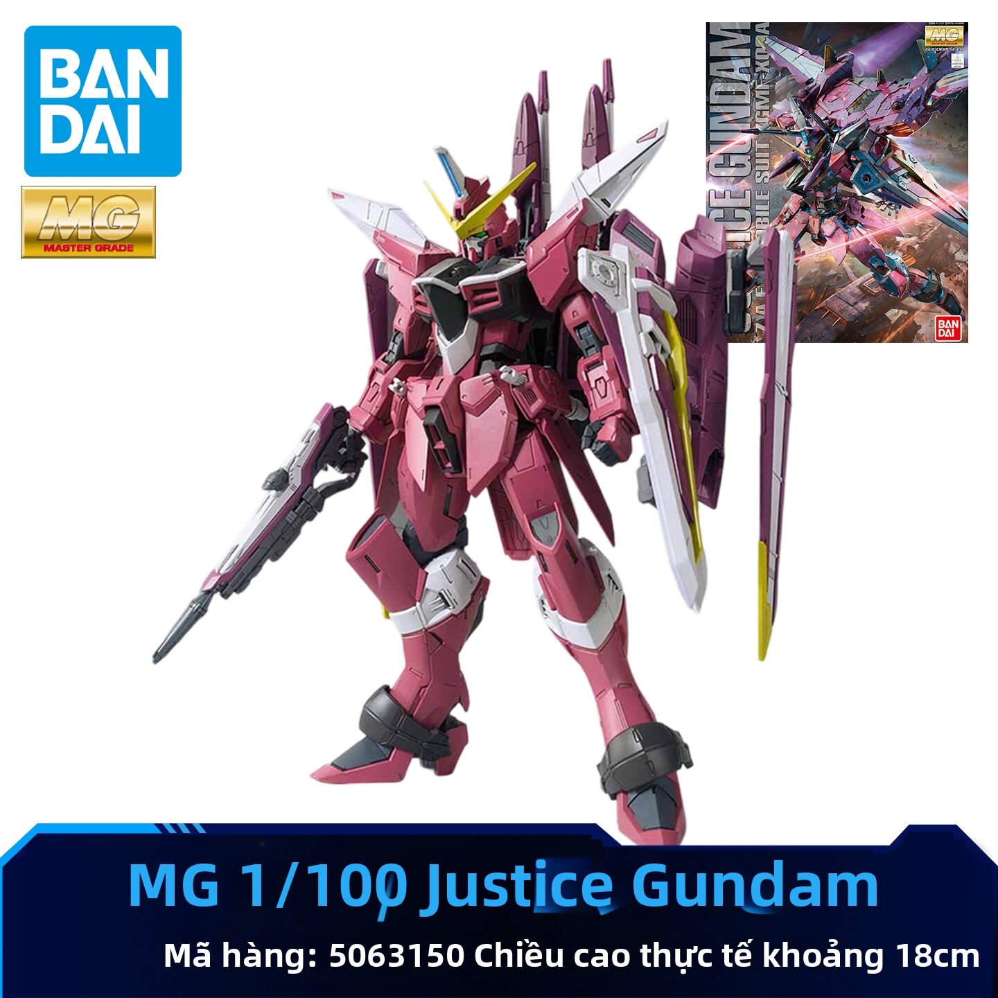 Bandai | Bộ Lắp Ráp Mô Hình Gundam MG Red Astray Wing Zero EW Barbatos Strike Freedom