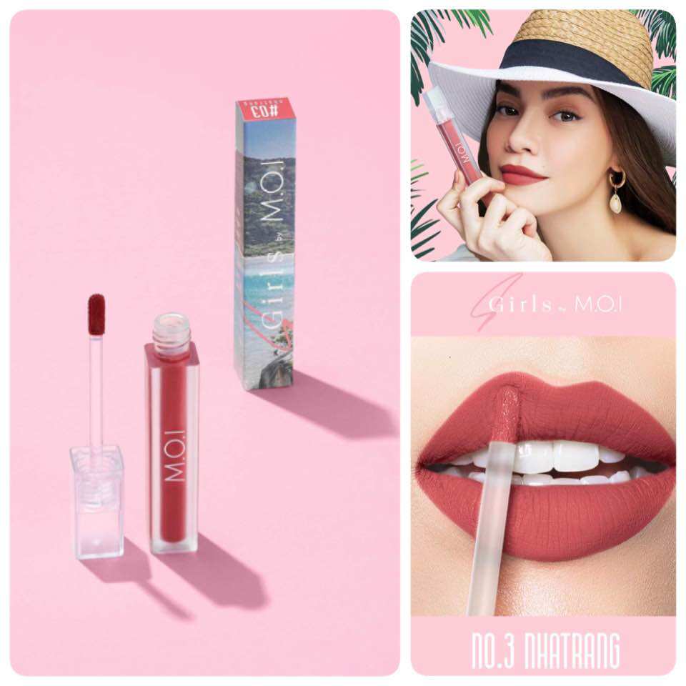 [MUA 1 TẶNG 3] SON NHUNG SGIRLS by MOI SUMMER EDITION
