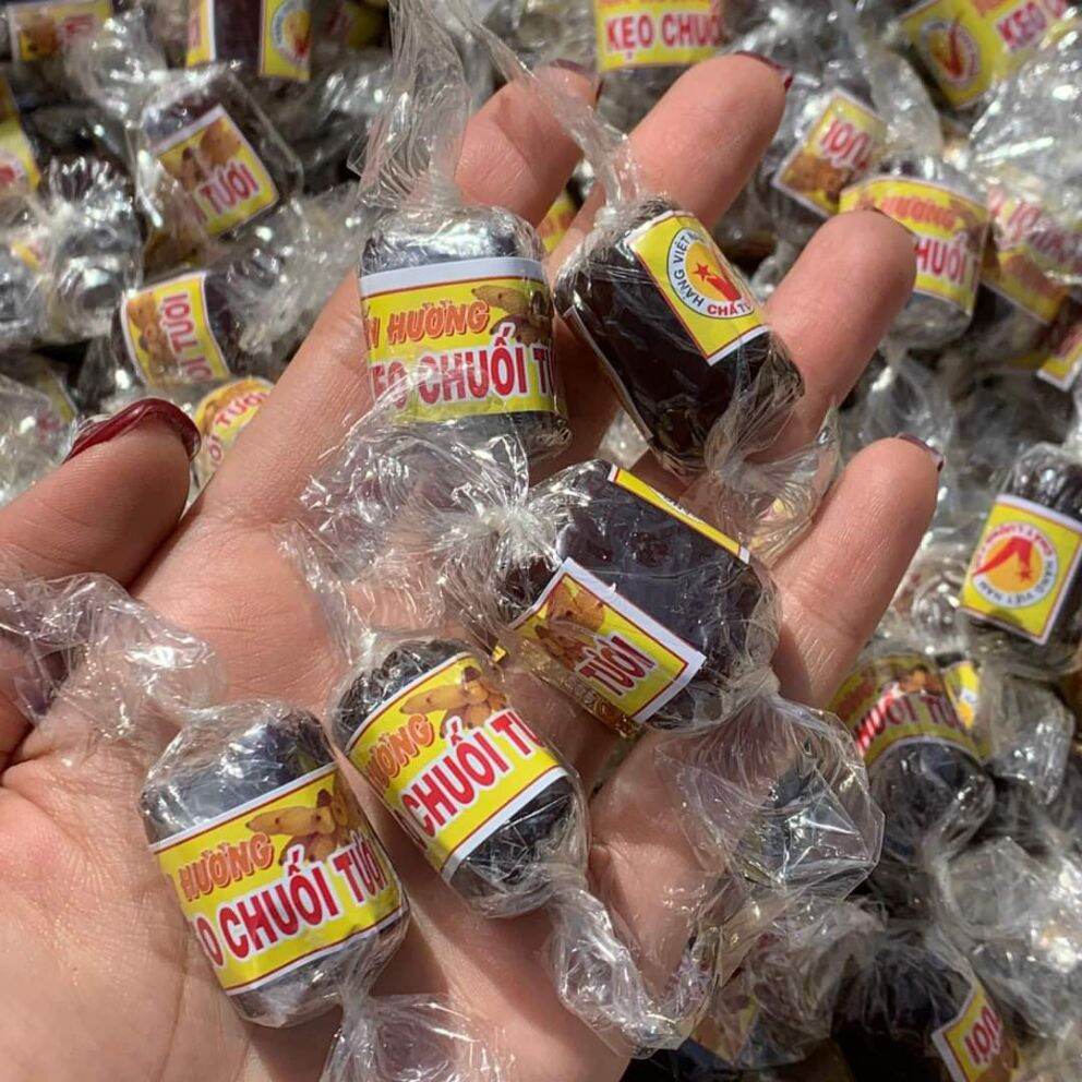 Kẹo chuối tươi Yến Hương ít ngọt 500g