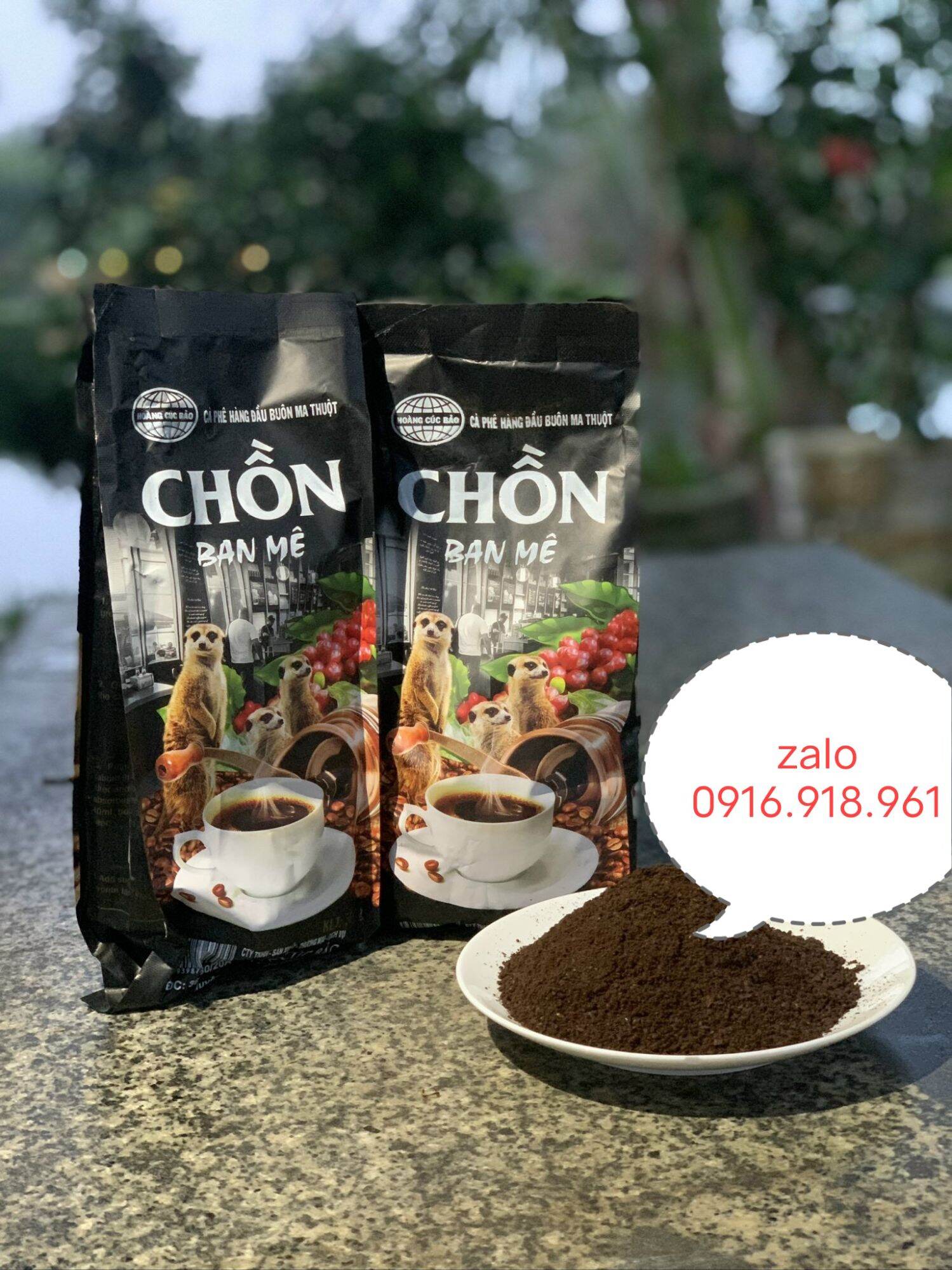 Cà phê chồn ban mê thơm ngon 1kg