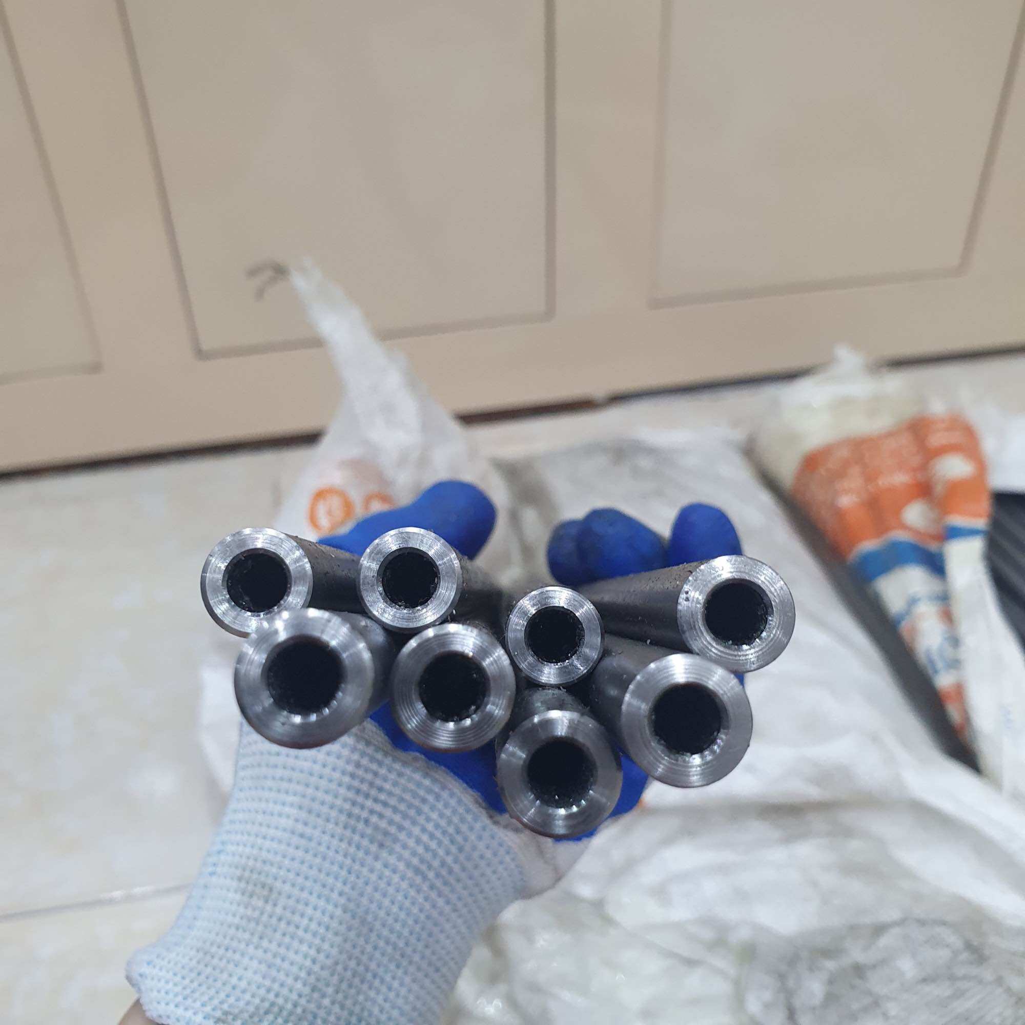 Ống thép đúc 6.4 phi 12 chiều dài 50/60/70/80/90/100/120/130cm