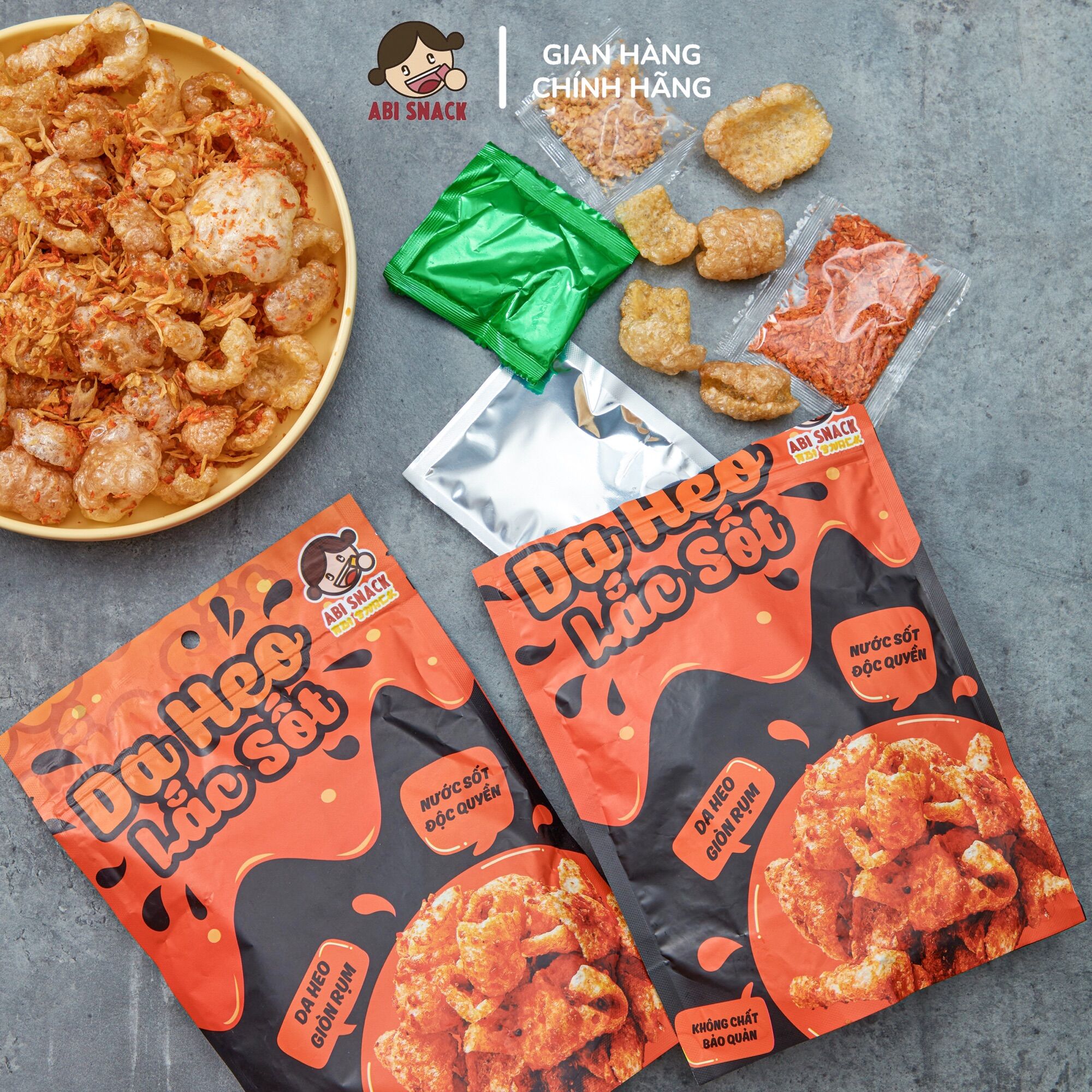 Da Heo Lắc Sốt Siêu Phẩm ABI SNACK