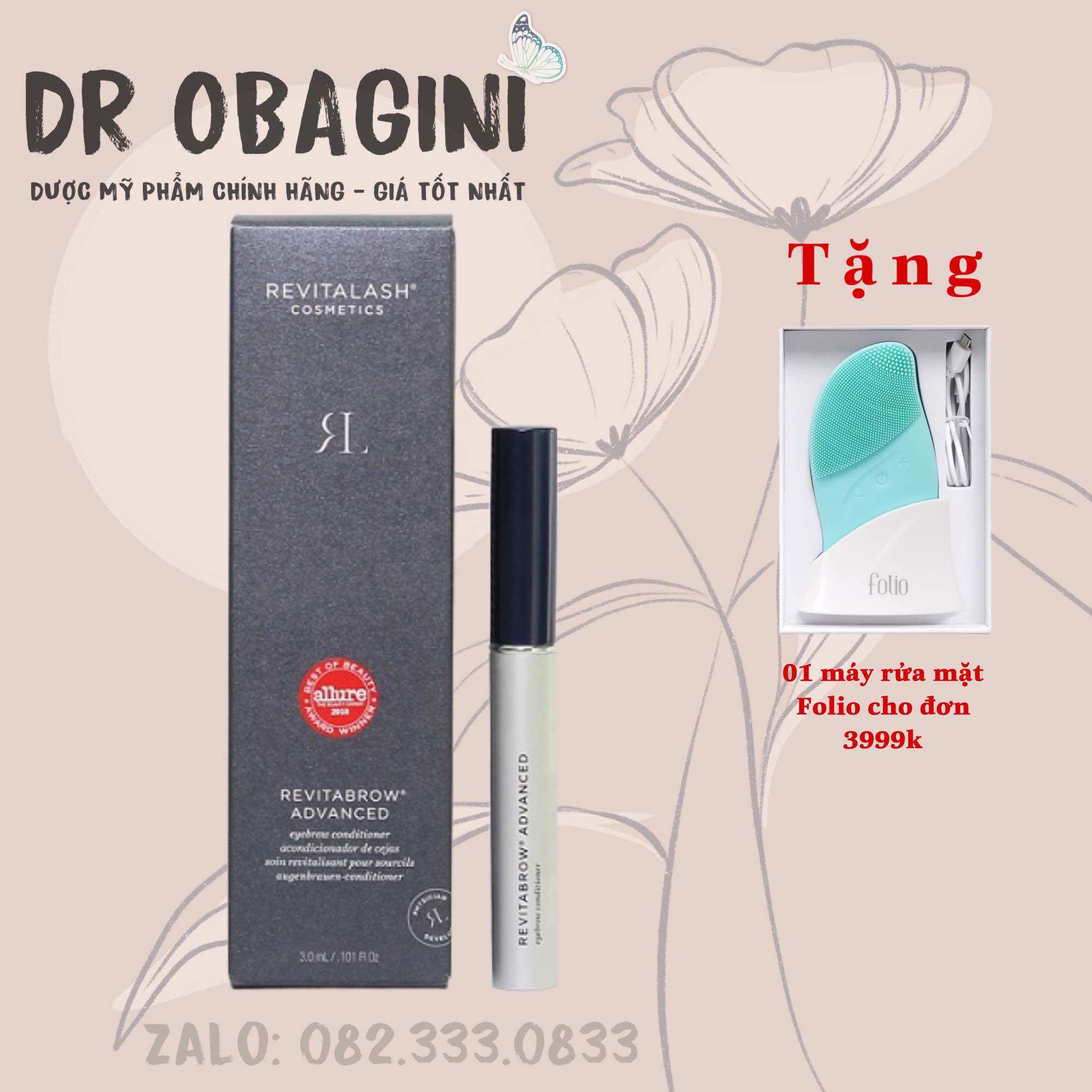 RevitaBrow EyeBrow Conditioner - Kích Thích Lông Mày Mọc Dày Và Rậm Nhanh Chóng