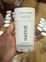 [ Best Seller] Lăn khử mùi Native hữu cơ tự nhiên không chứa nhôm75g_ dành cho phụ nữ và đàn ông.