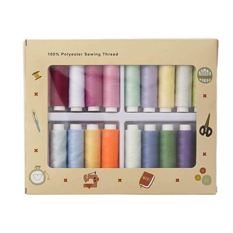 Hộp chỉ may vá nhiều màu 20 cuộn