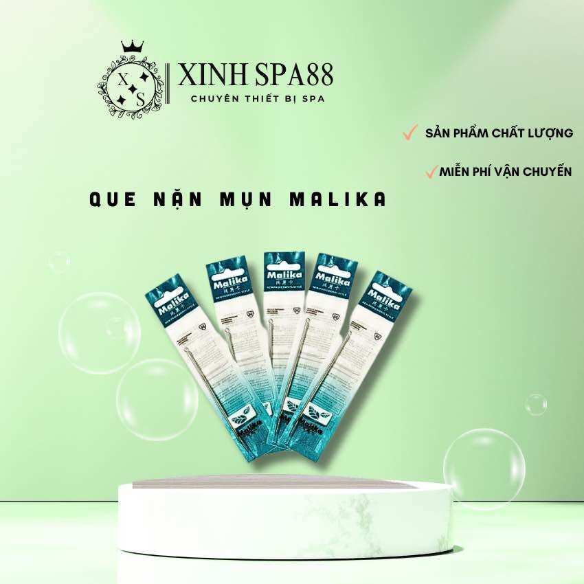 Que nặn mụn , Kim lấy mụn malika dùng trong spa thẫm mỹ viện hàng lᴏại 1 - SPA88