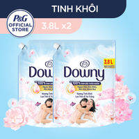 Combo 2 Nước Xả Vải DOWNY Hương Nước Hoa Cao Cấp Đam Mê/ Huyền Bí/ Nắng Mai/ Tinh Khôi Túi 3.8L/4L