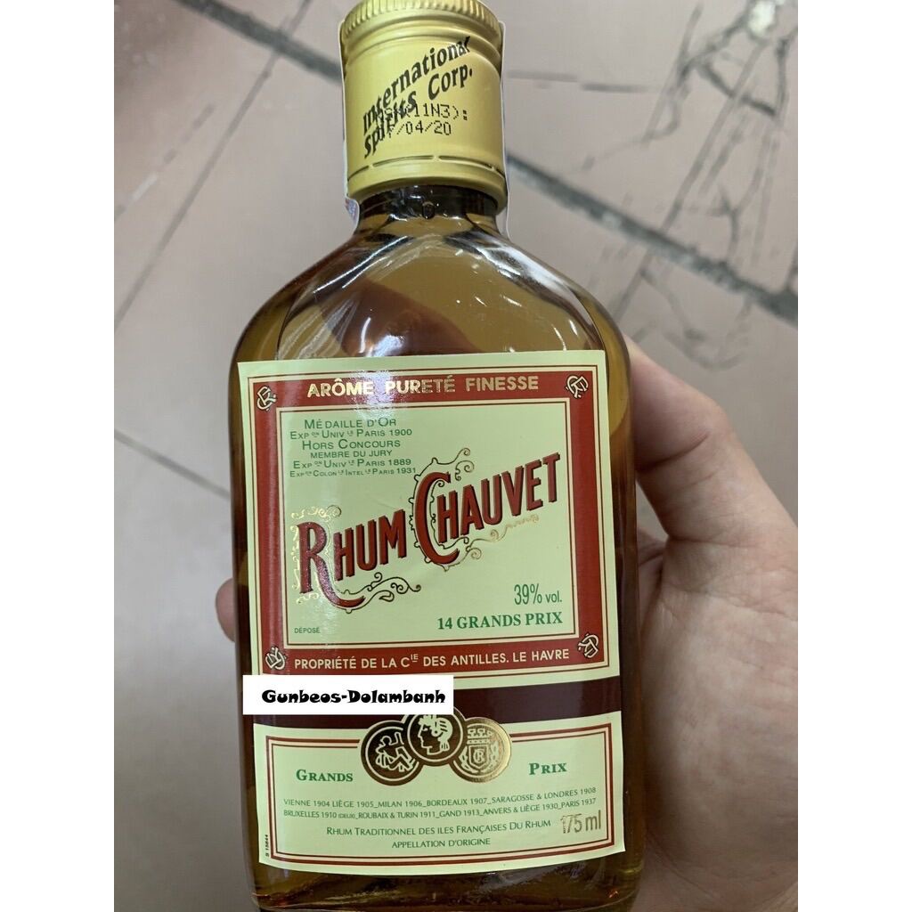Hương Rhum Rum Chauvet 175ml