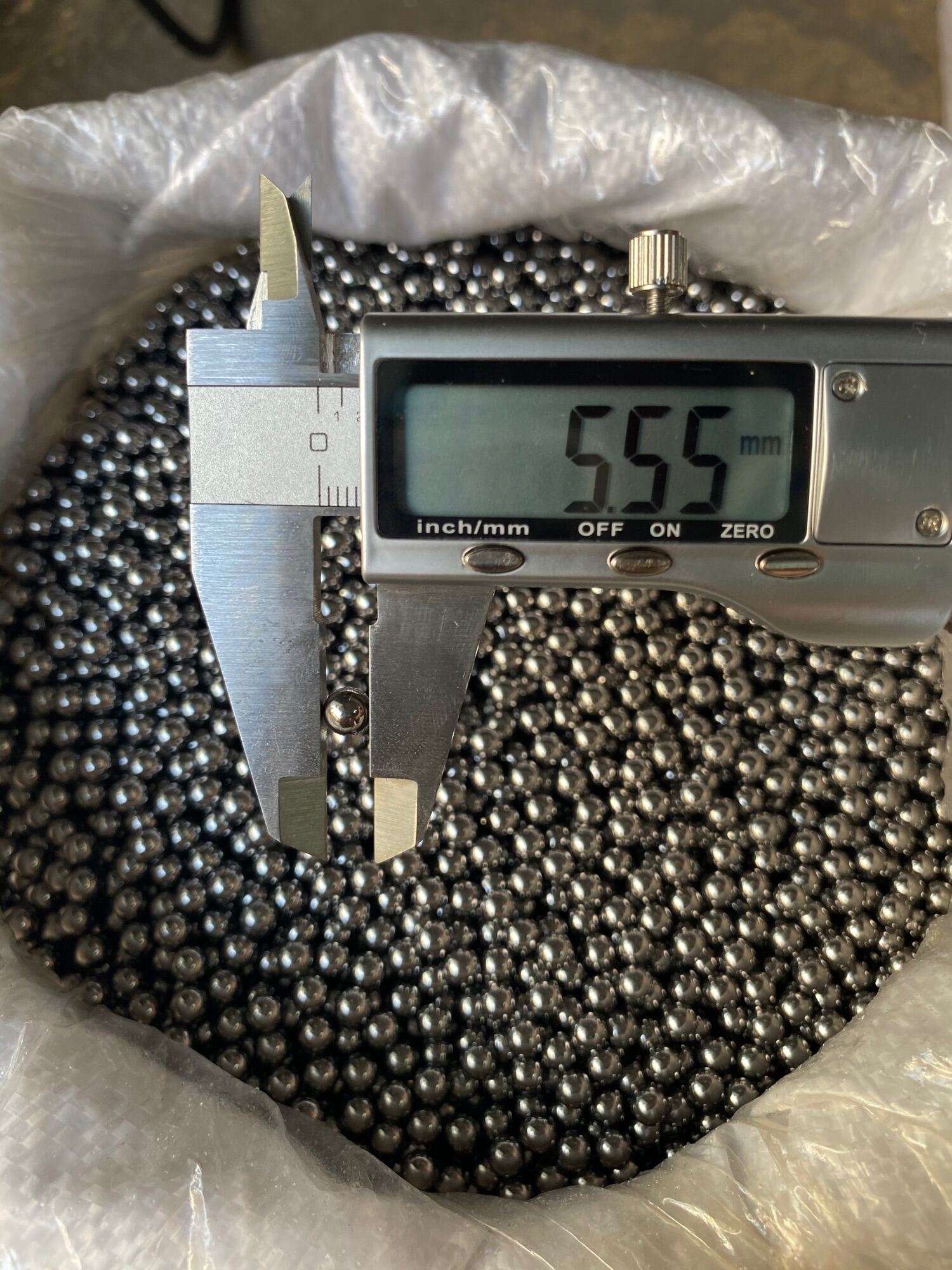Bi Thép 5.5mm hàng mới siêu bóng tròn đẹp 1KG