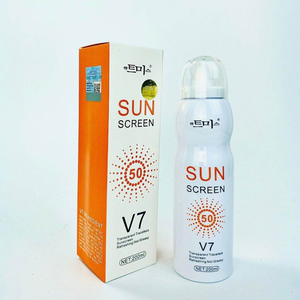 Xịt Chống Nắng Sun Screen V7 Hàn Quốc