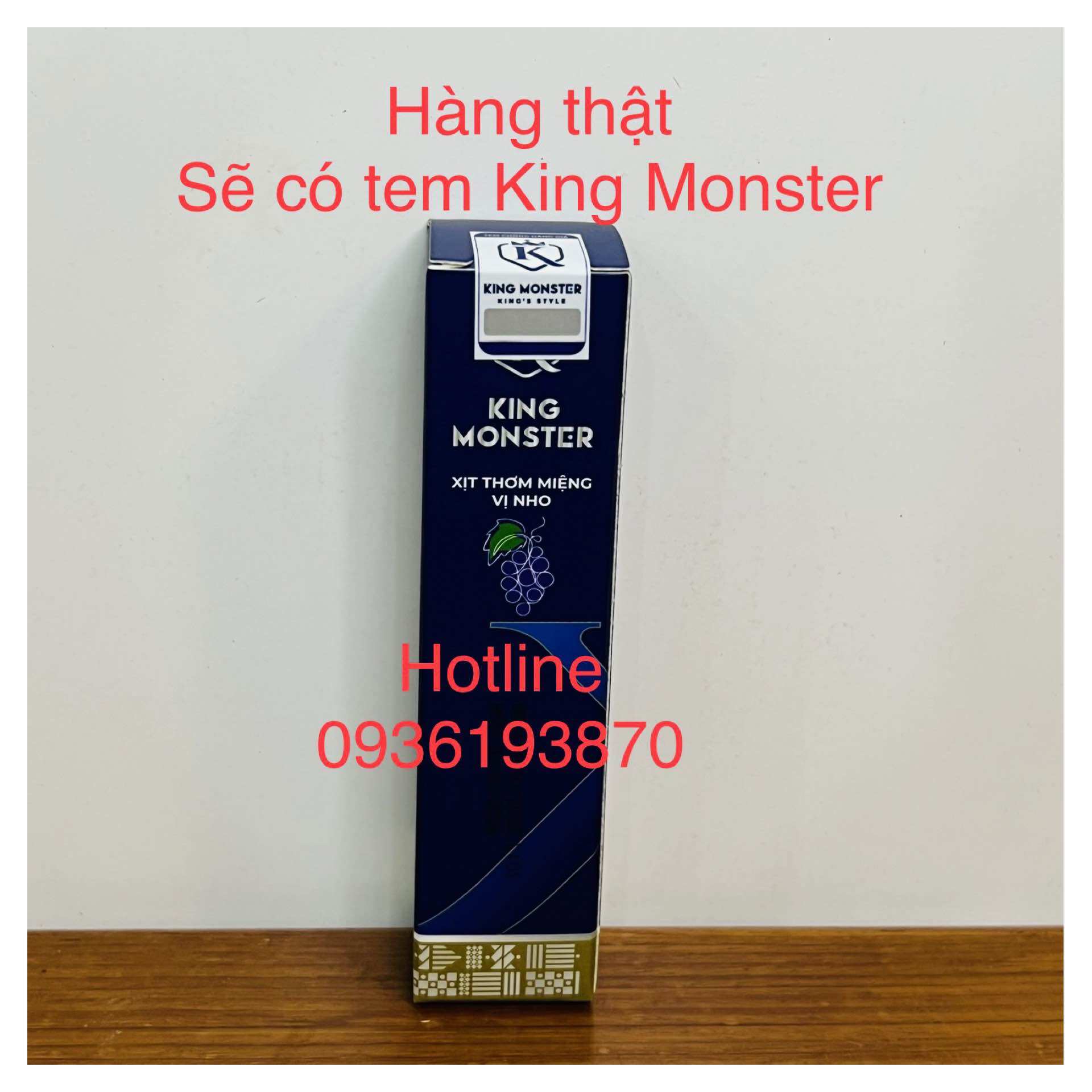 ✅ King Monster Xịt thơm miệng 👍 [CHÍNH HÃNG] ❤️ Xịt thơm miệng King monster