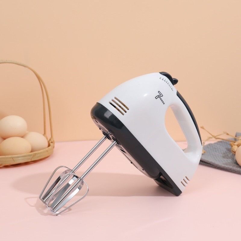 Máy đánh trứng cầm tay 7 tốc độ tiện lợi