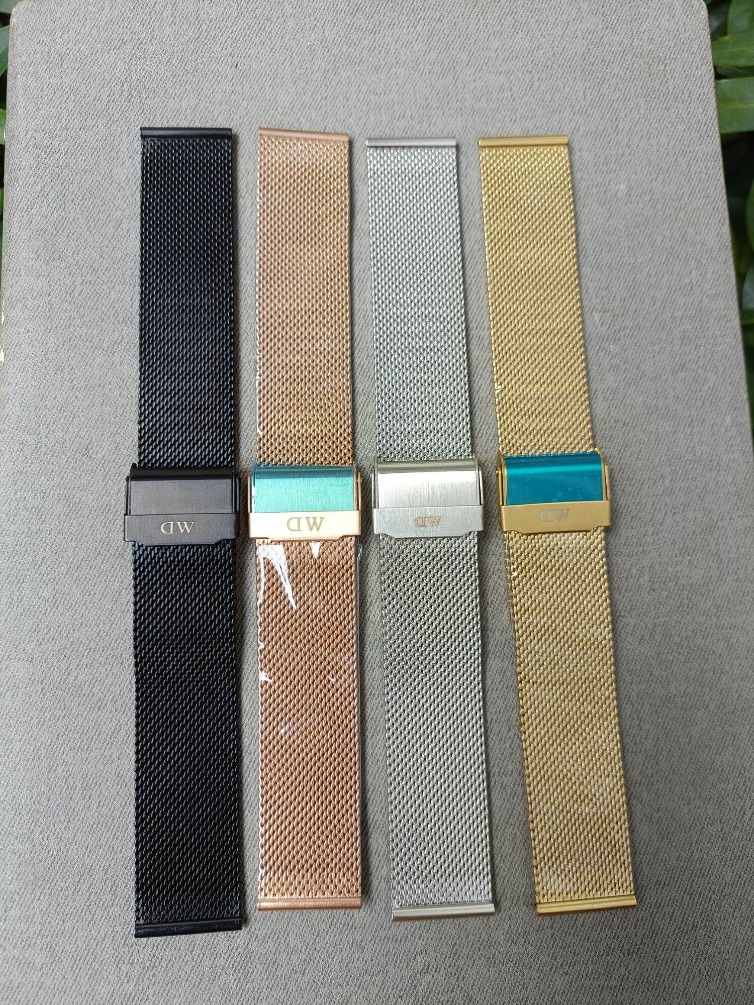 Dây đồng hồ lưới thép DW đủ size( Tặng kèm dụng cụ thay dây)