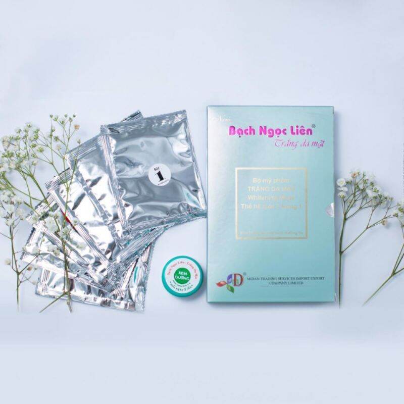 Trắng da mặt bạch ngọc liên 7 in 1