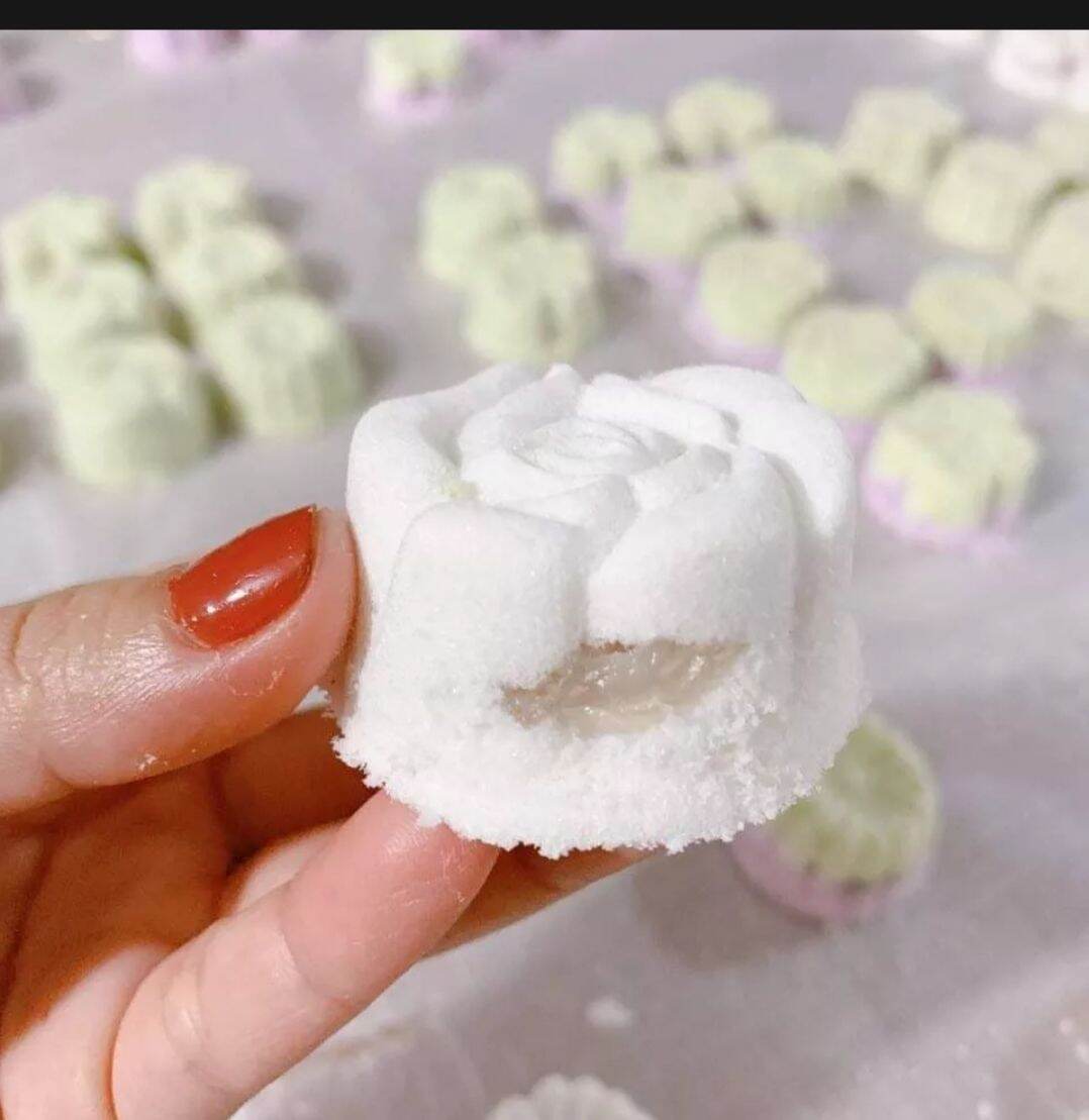 BÁNH IN NHÂN DỪA NON NHÀ LÀM ( Đặt Hàng rồi mới làm)*ít ngọt Hsd:15 ngày