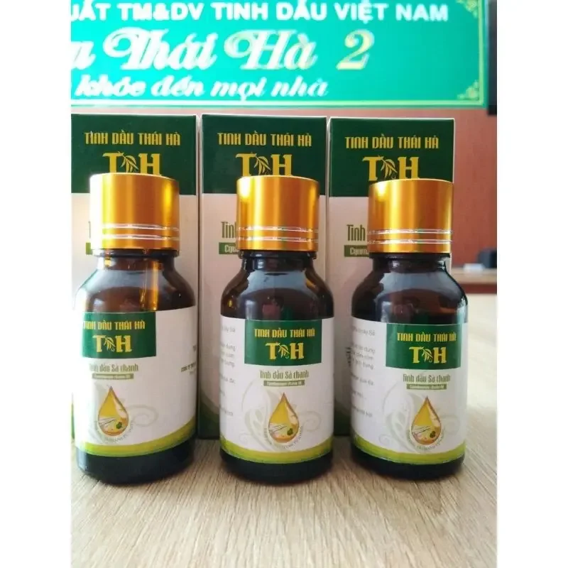 Tinh dầu sả chanh Thái Hà