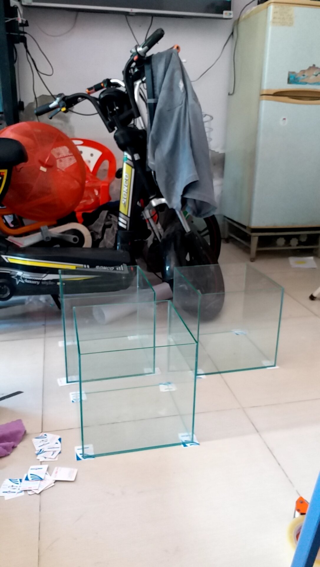 Hồ Guppy Vuông 30.30.30