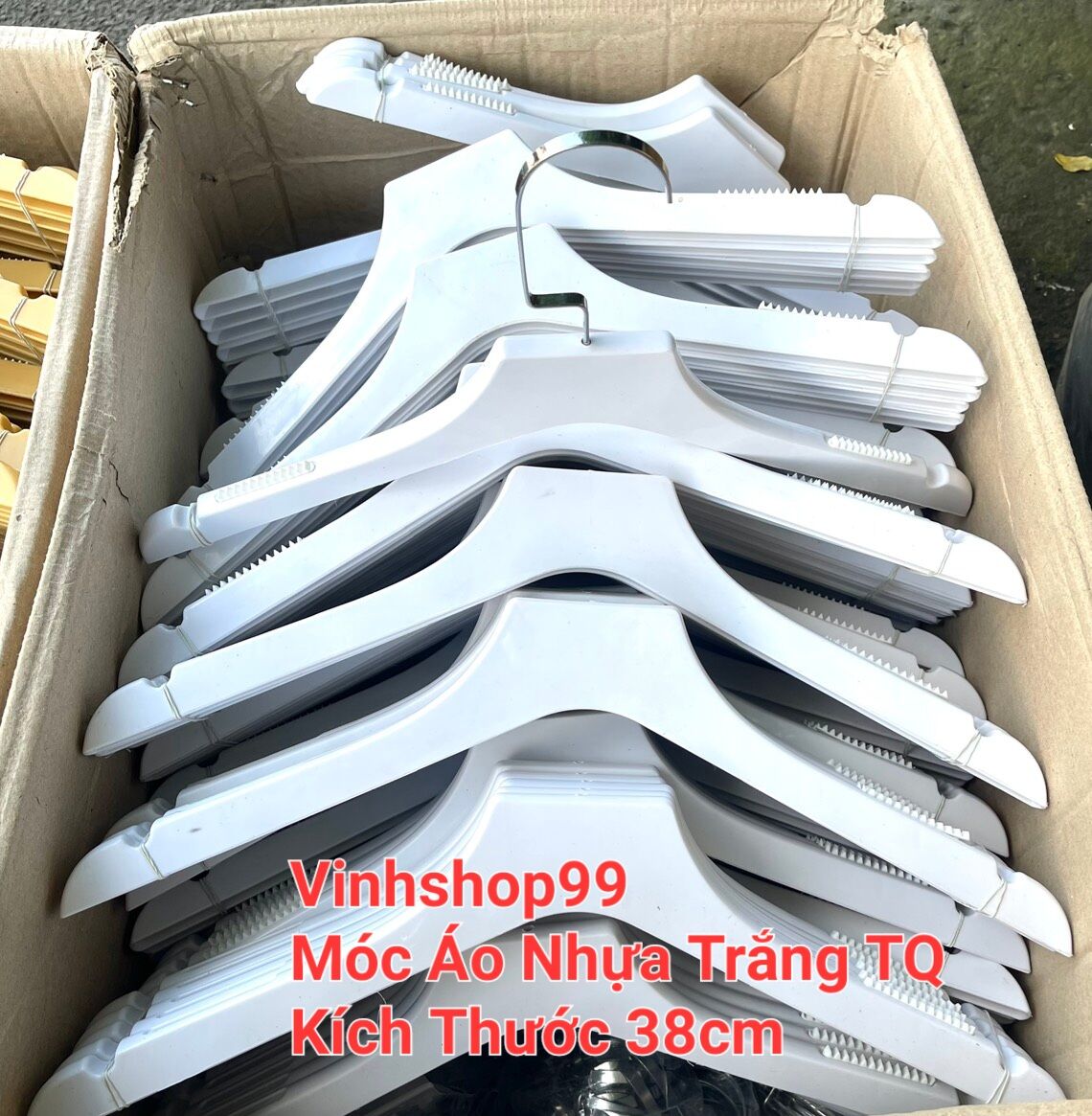 Combo 10 Móc Áo Nhựa Cao Cấp TQ