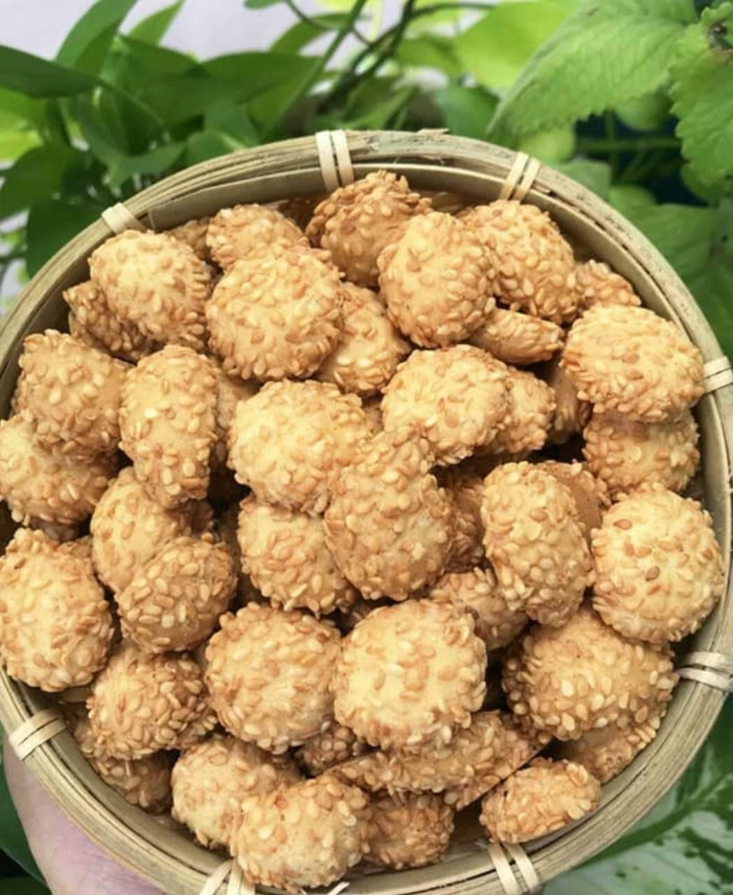 Bánh trứng nhện mè 500g