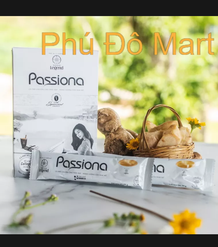 Cà phê sữa Legend Passiona 4in1 sành độ phái đẹp.