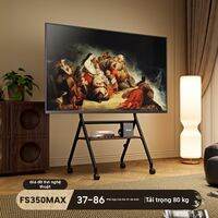 Brateck | Chân Đế TV Di Động Có Bánh Xe 43-75 inches