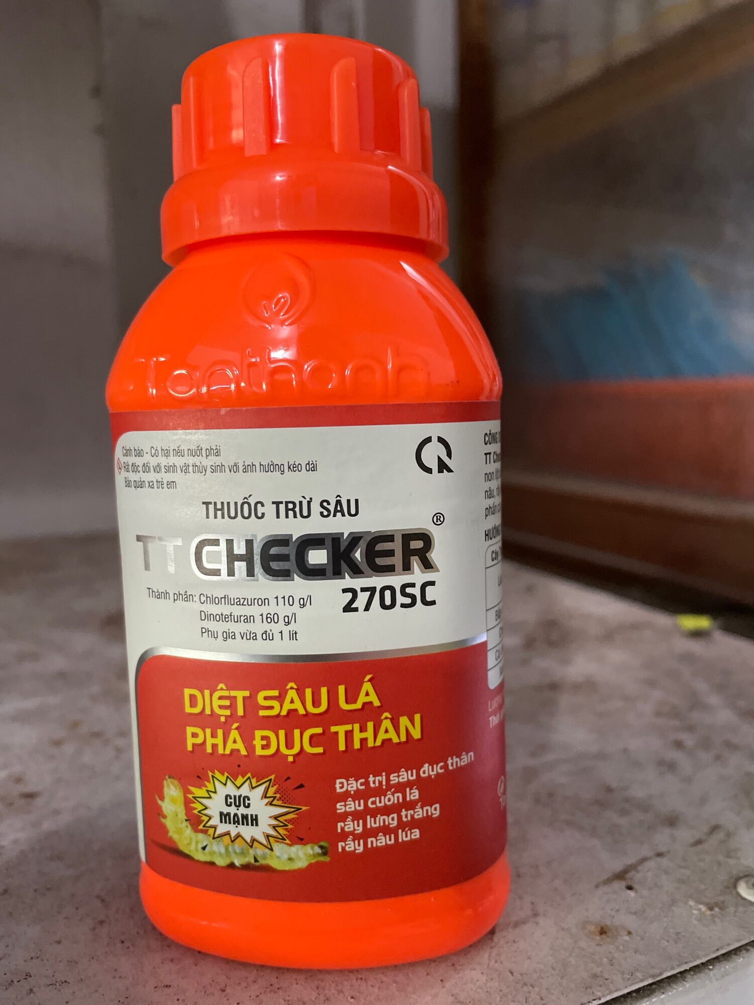 Thuốc trừ sâu, bọ trĩ, rầy Checker 270sc chai 200ml