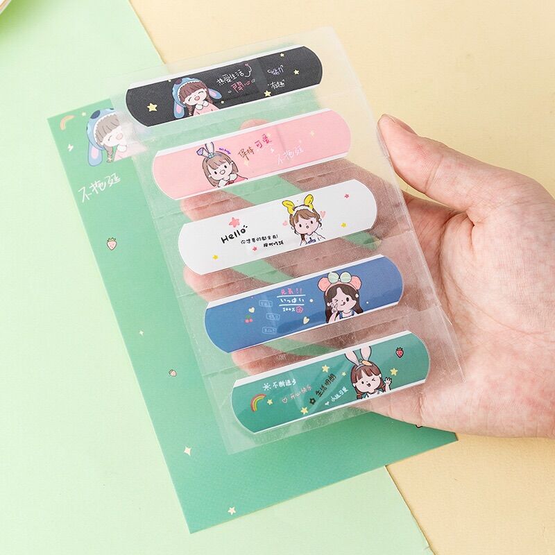 Urgo băng dán cá nhân hoạt hình dễ thương set 5miếng