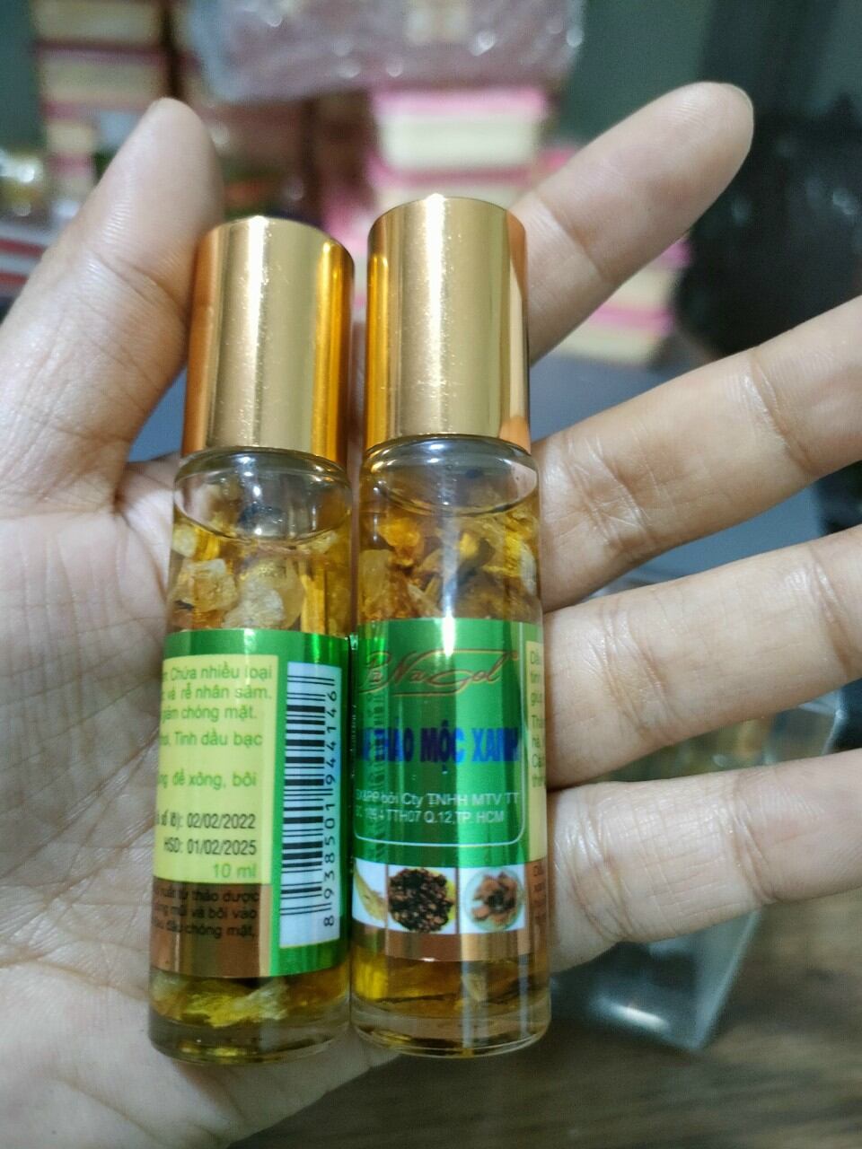 Dầu lăn sâm thảo mộc _8ml