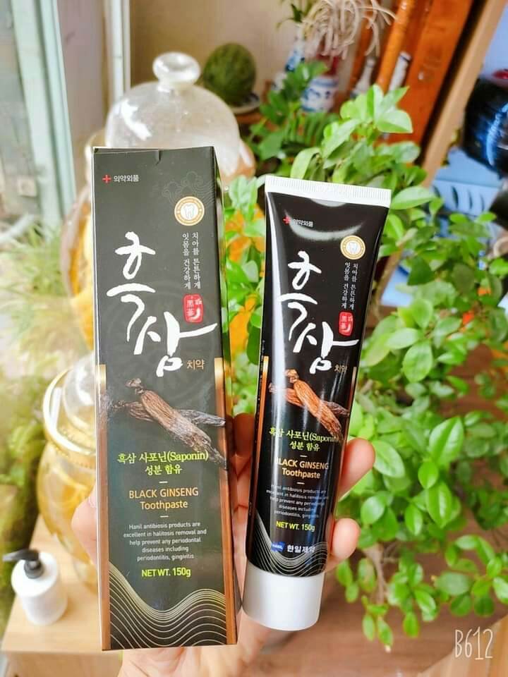 black ginseng toothpaste