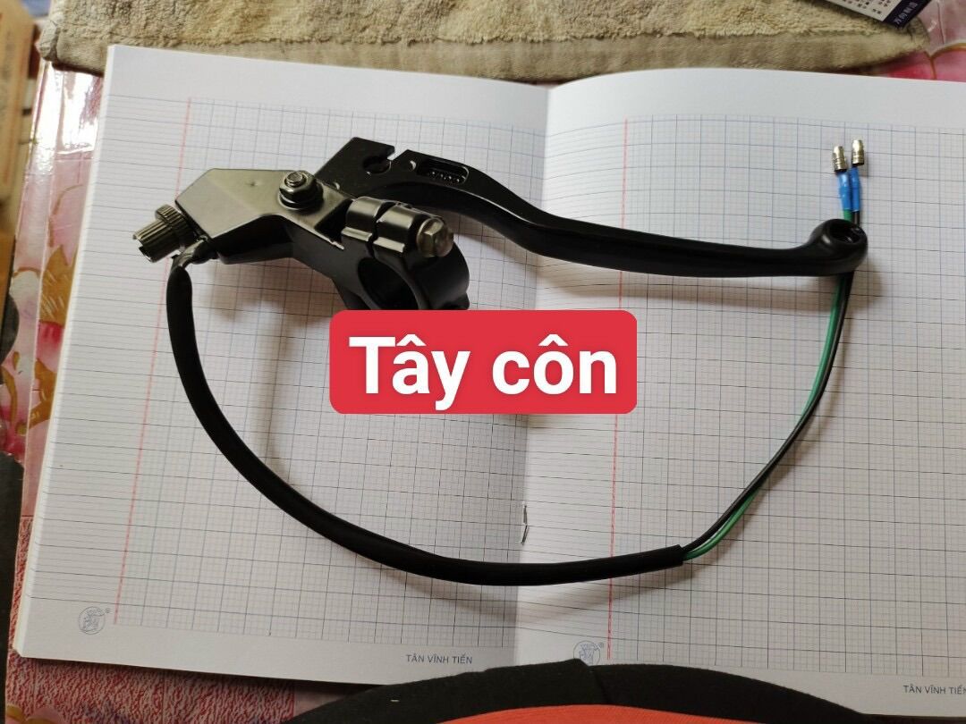 Cùm tay côn xe ba gác