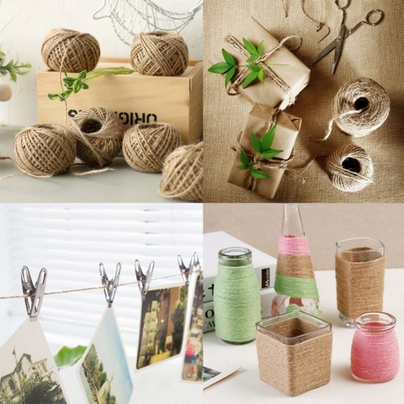 [SIÊU RẺ] Cuộn 30m dây thừng decor, treo ảnh