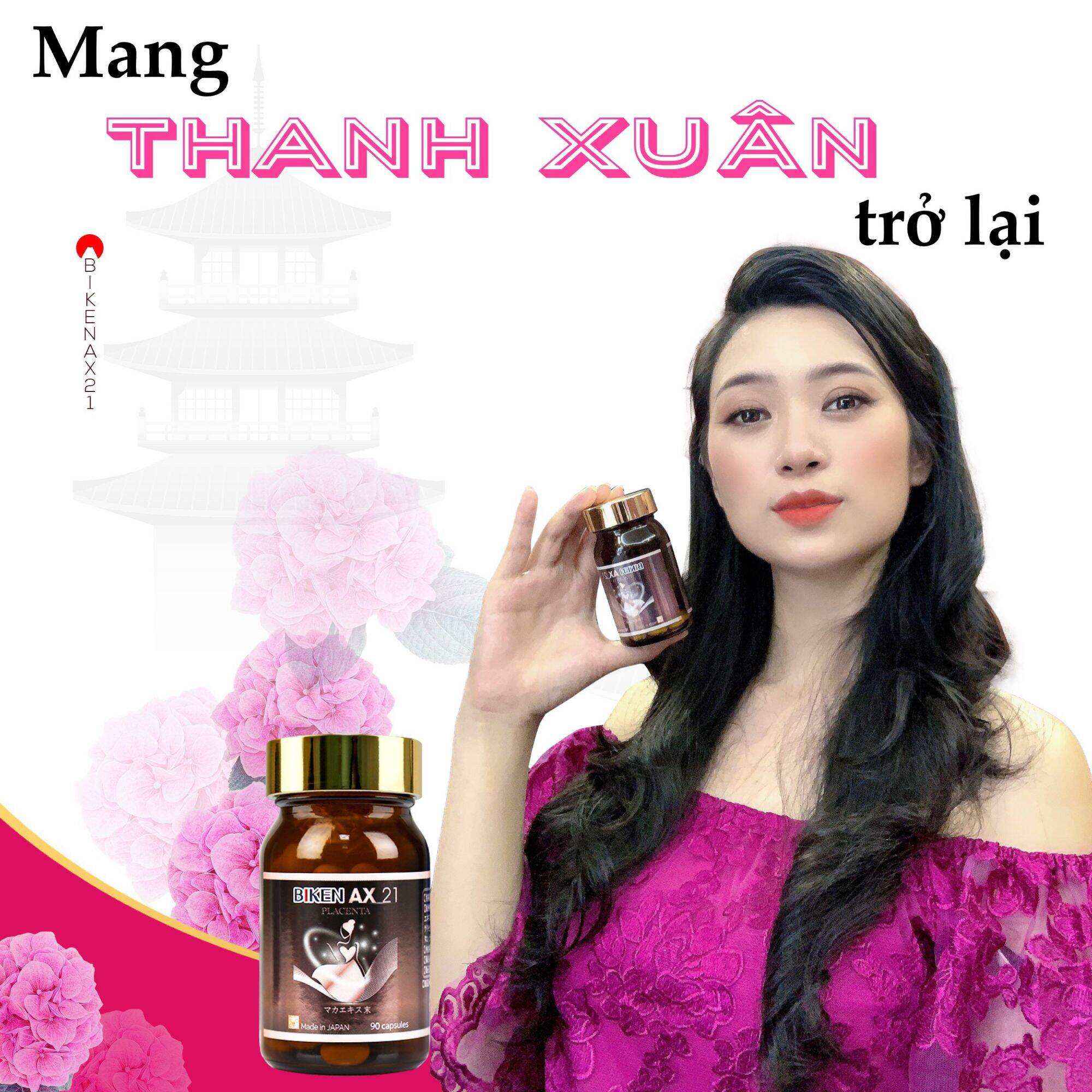 [Freeship] Viên uống nội tiết tố BIKEN AX 21 Chống mỏi mệt, tăng năng lượng cho cơ bắp, tăng sức bền, hồi phục nhanh,tăng hứng thú sinh lý_Nana18Store