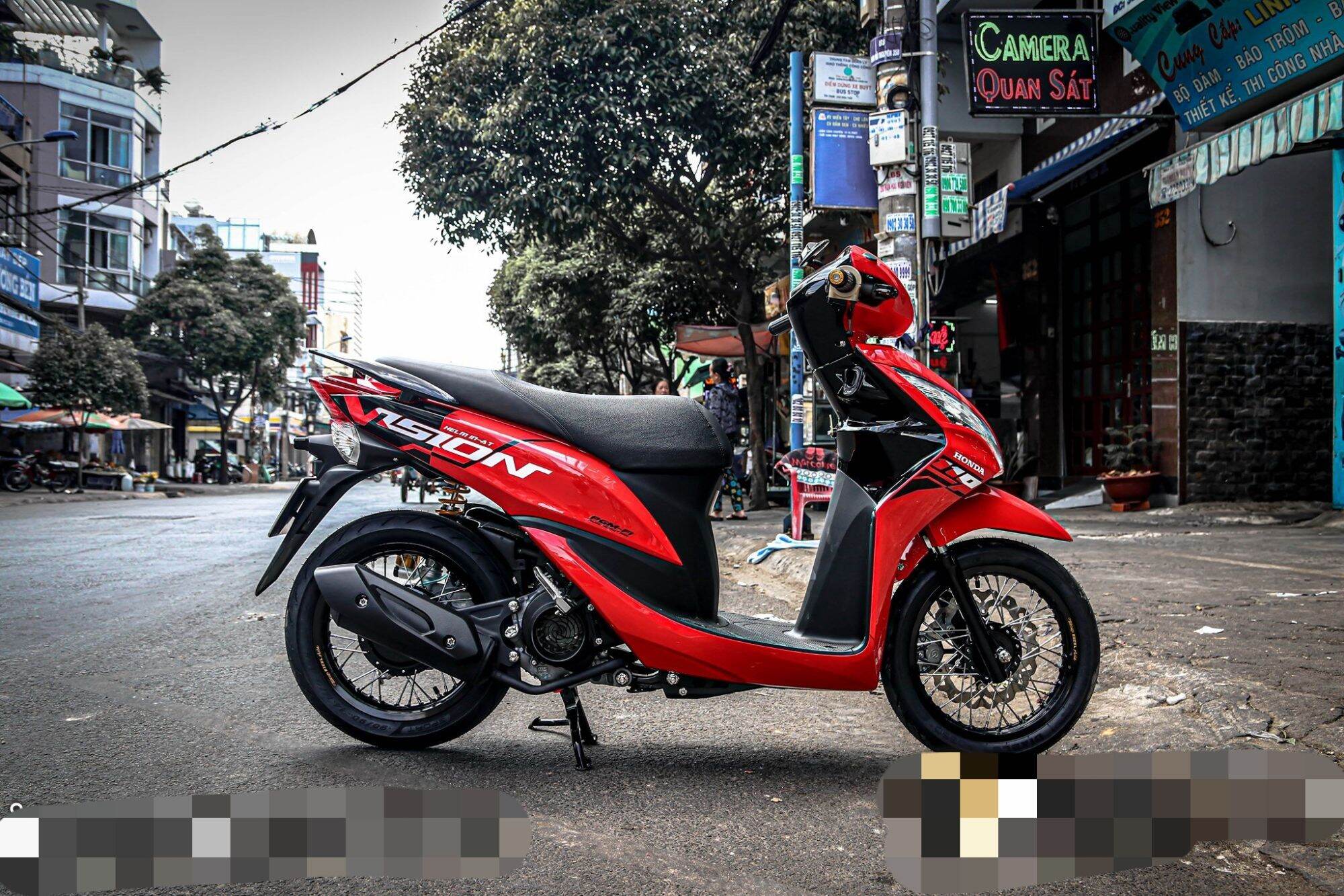 Tem rời vision đỏ