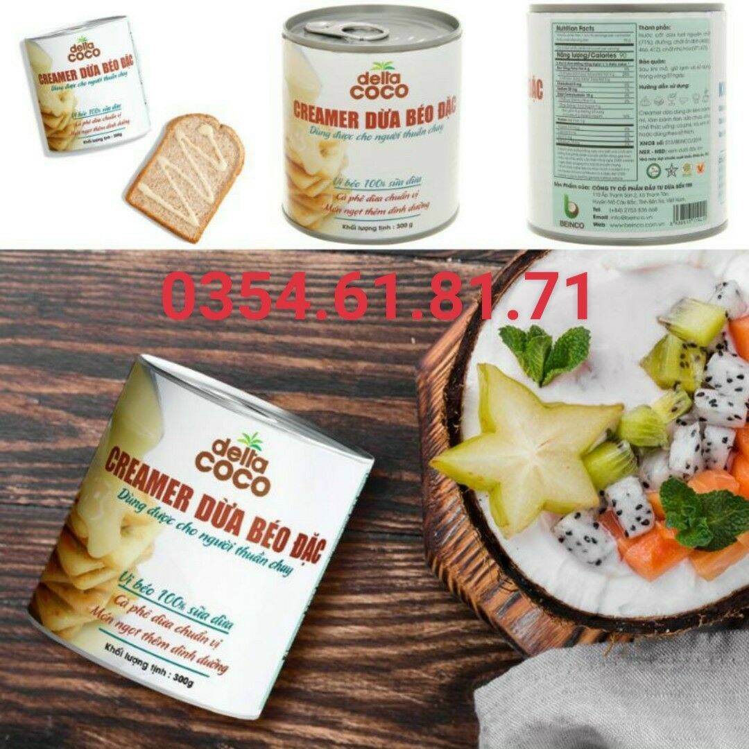 Sữa dừa chay creamer đậm đặc