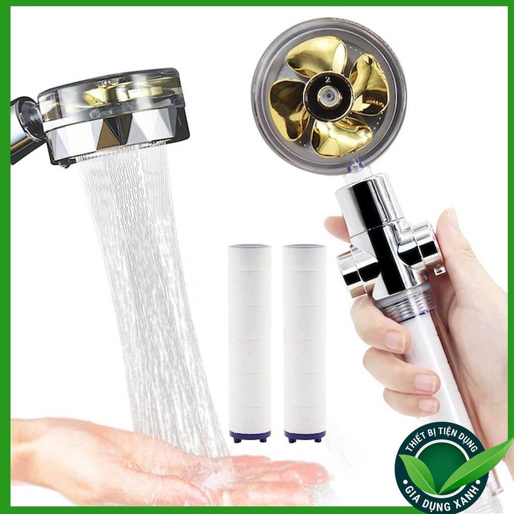 Bộ bát sen tăng áp có nút chỉnh