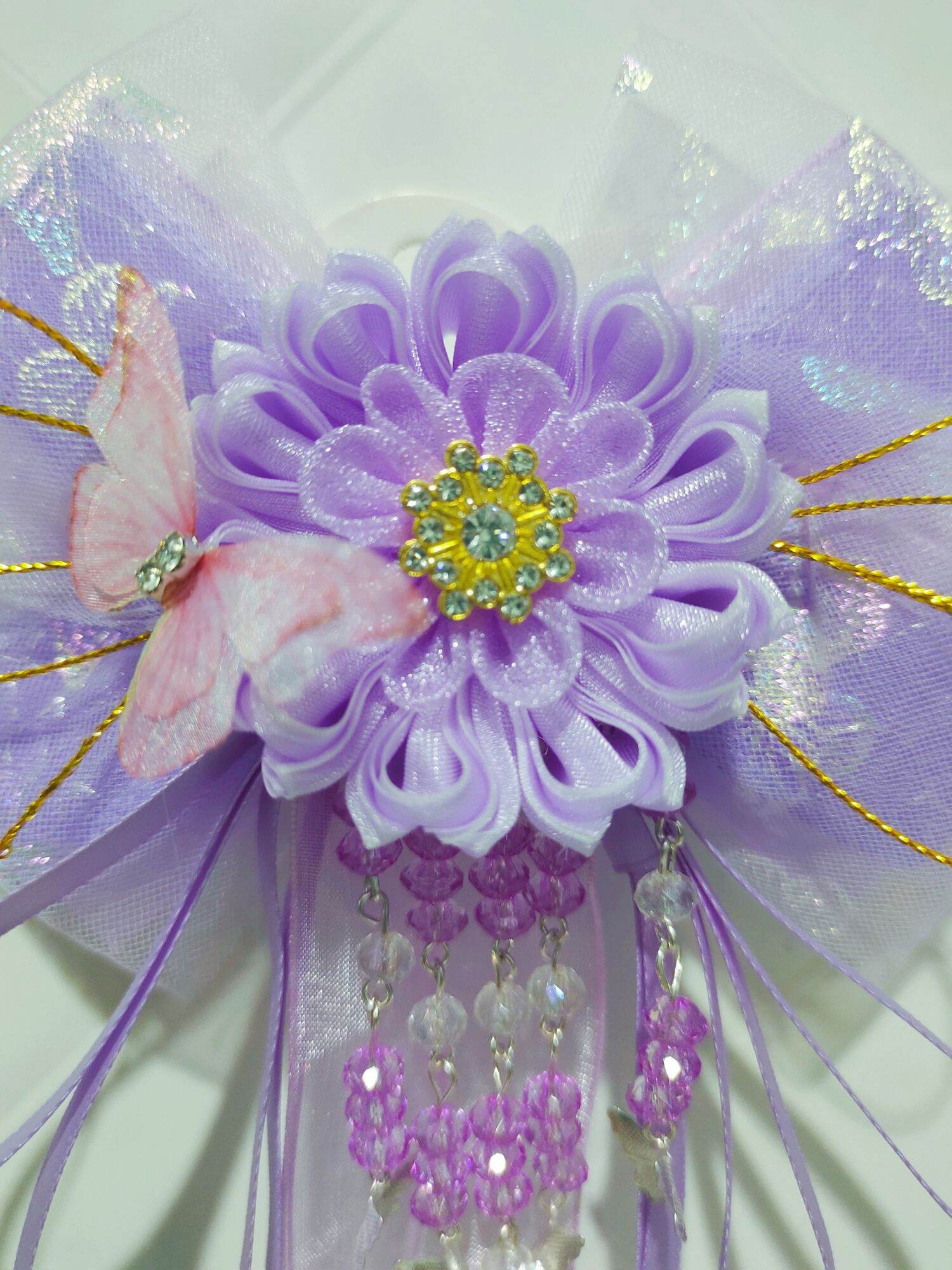 kẹp tóc nơ phong cách cổ trang, hanfu  tiểu thư 19
