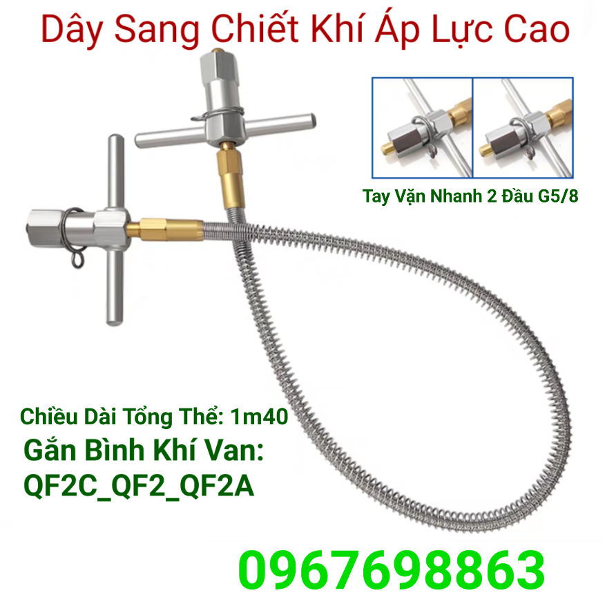 Dây sang chiết khí áp lực cao