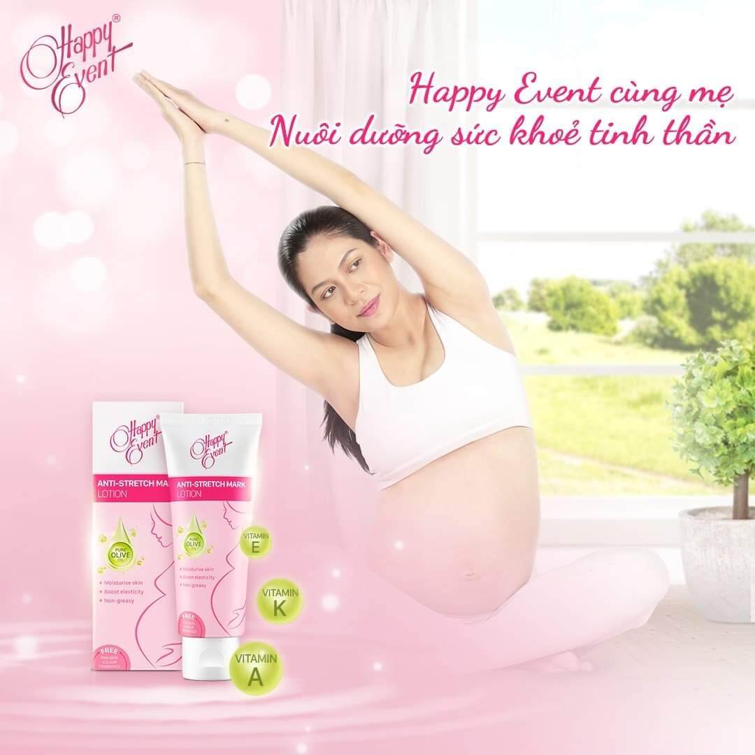 Sữa ngừa rạn da Happy Event