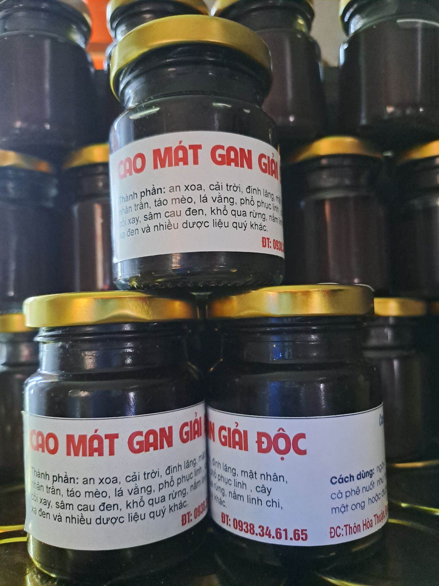 Cao mát gan giải độc