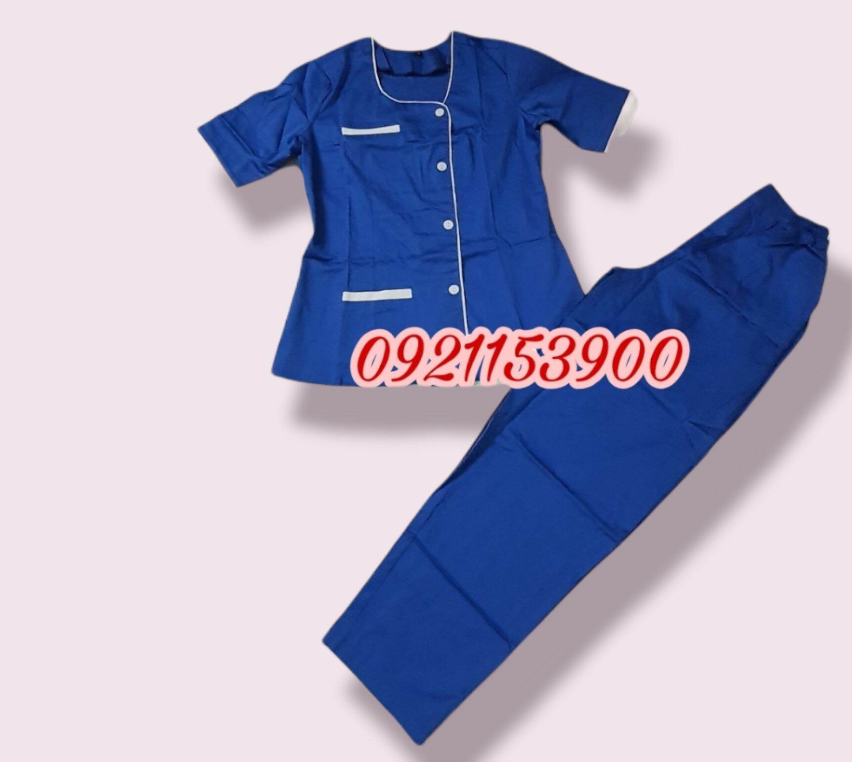 ĐỒNG PHỤC SPA màu tím, xanh nhạt và xanh blua