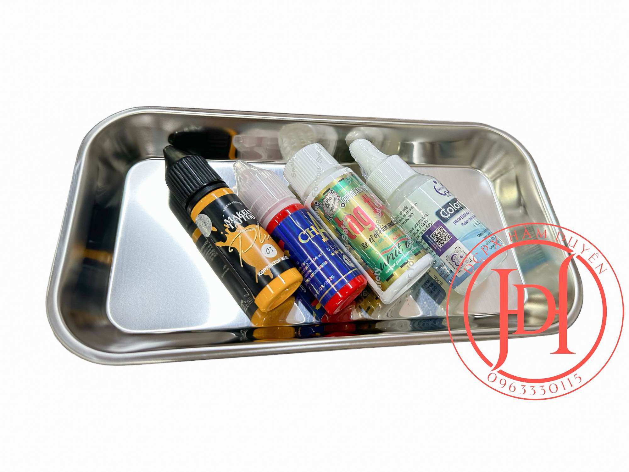 Khay inox chữ nhật