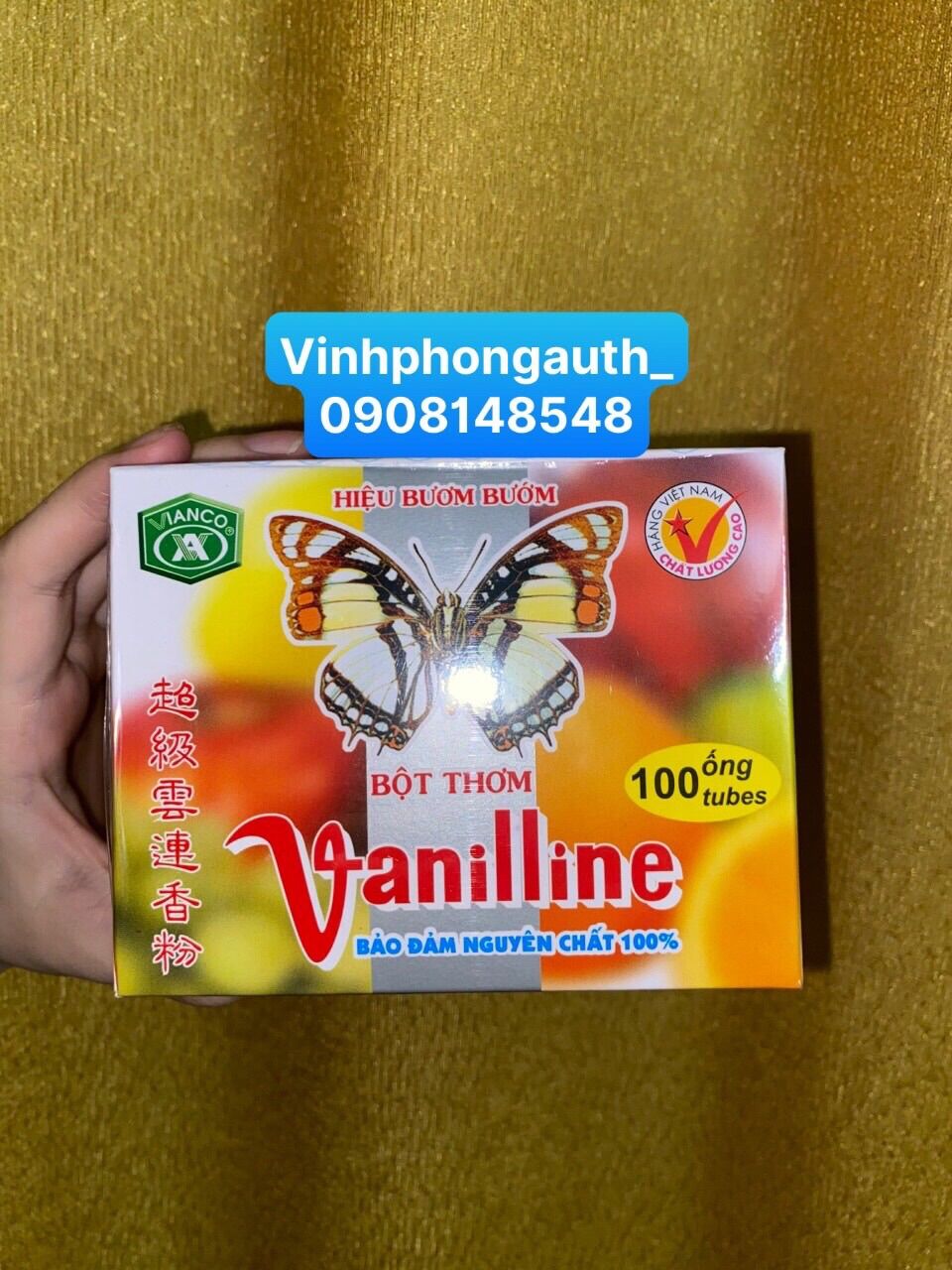 BỘT THƠM VANI NGUYÊN CHẤT