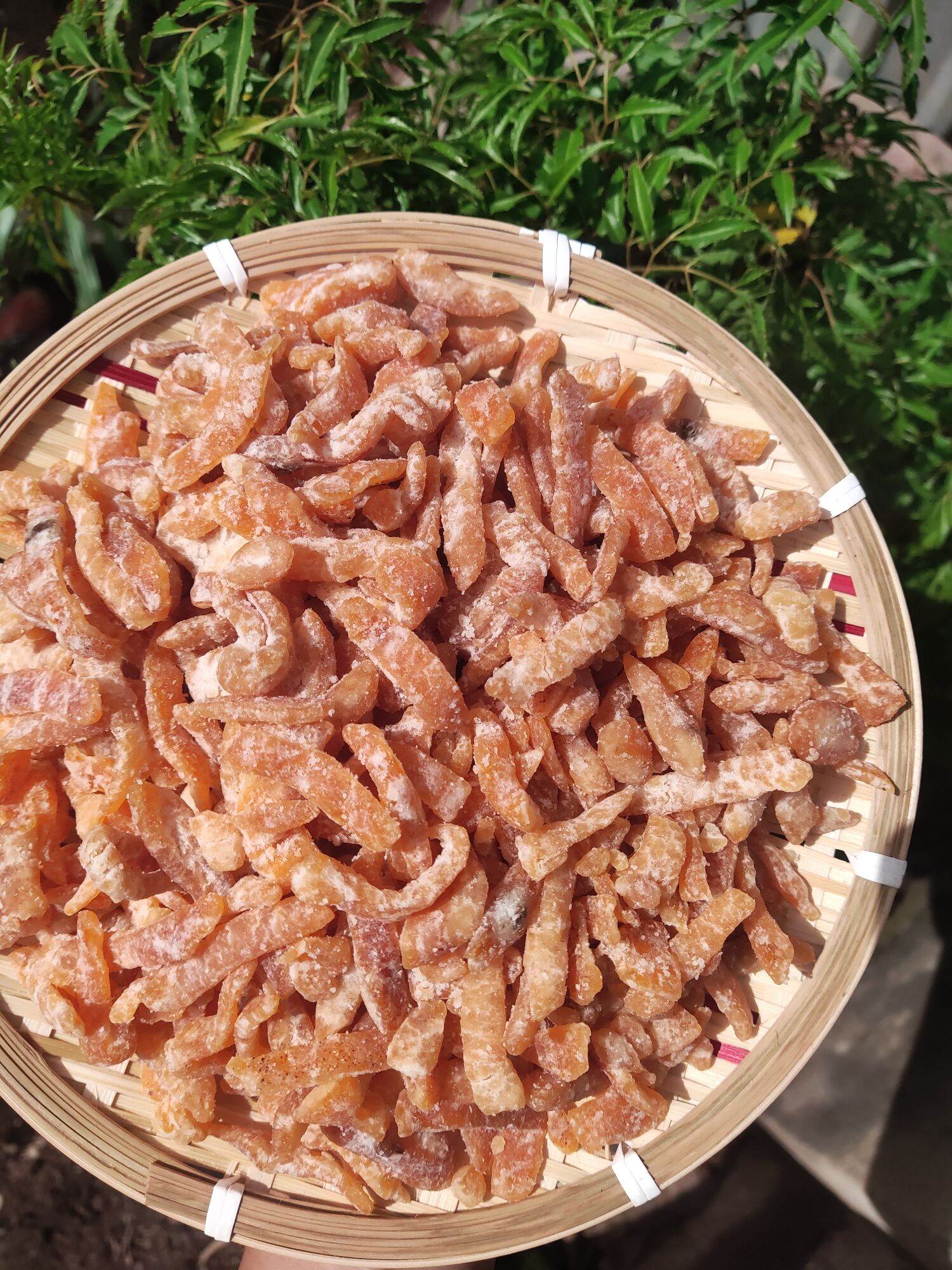 1kg mứt vỏ quýt trần bì