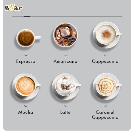 [Chính Hãng] Máy Pha Cà Phê Espresso Bán Tự Động cho Gia Đình BEAR CF-B15V1