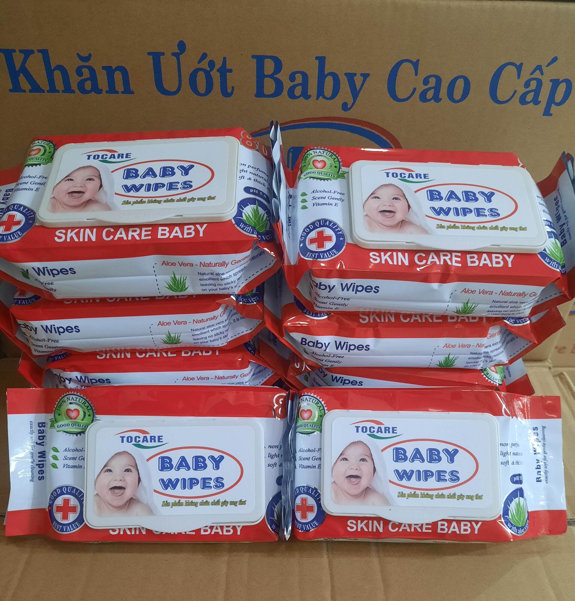 GIÁ SỈ (COMBO 20 gói ) KHĂN ƯỚT CAO CẤP BABY 80G