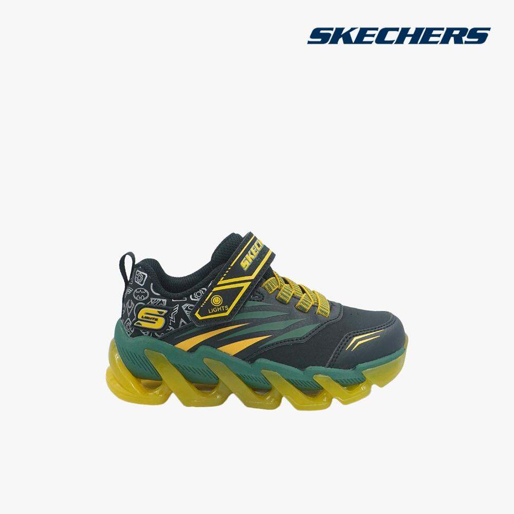 SKECHERS - Giày sneakers bé trai cổ thấp DC Kids Mega Surge 407108L-BKYL