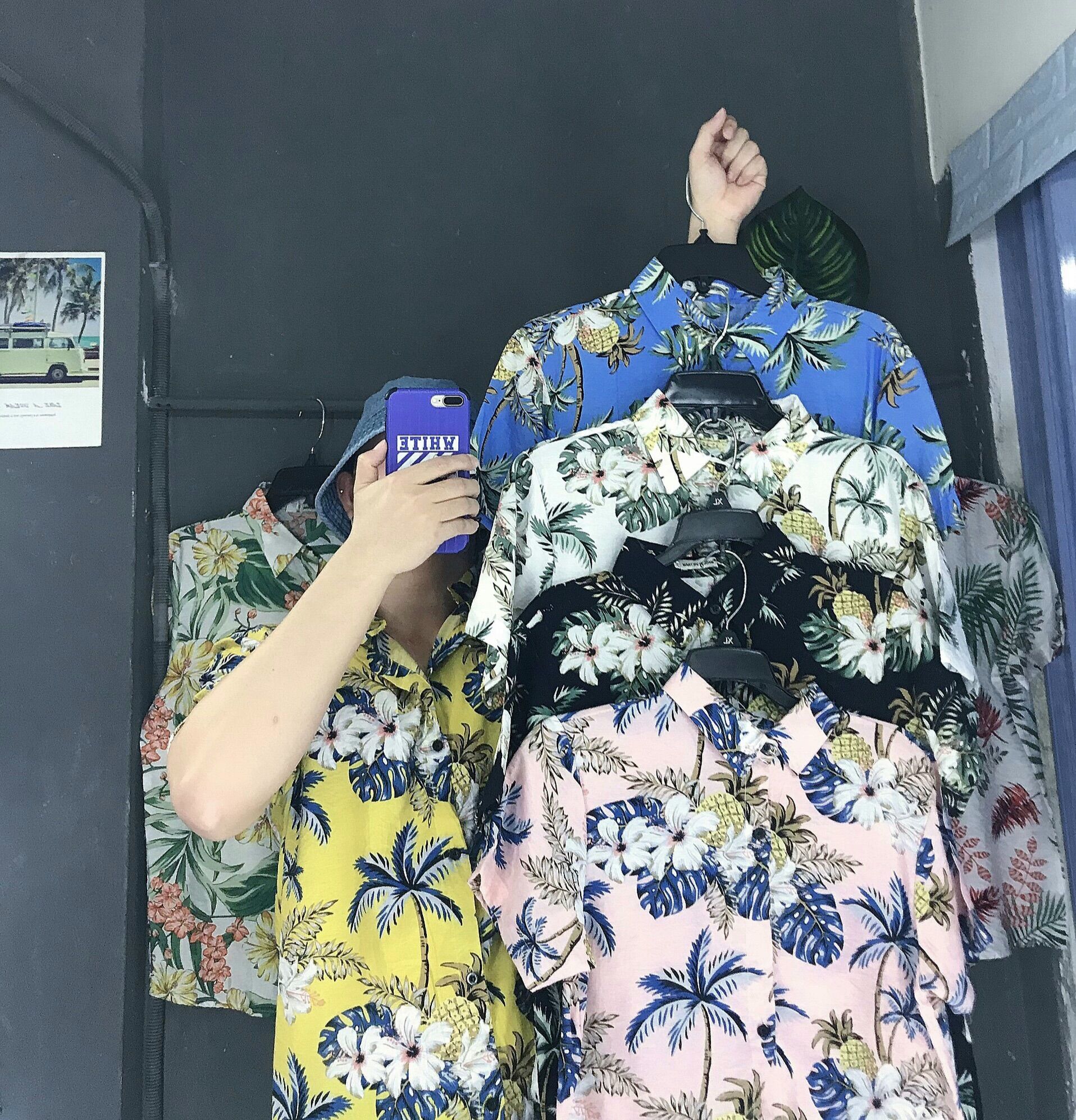 Áo Sơ Mi Đi Biển Trái Thơm🍍🍍🍍